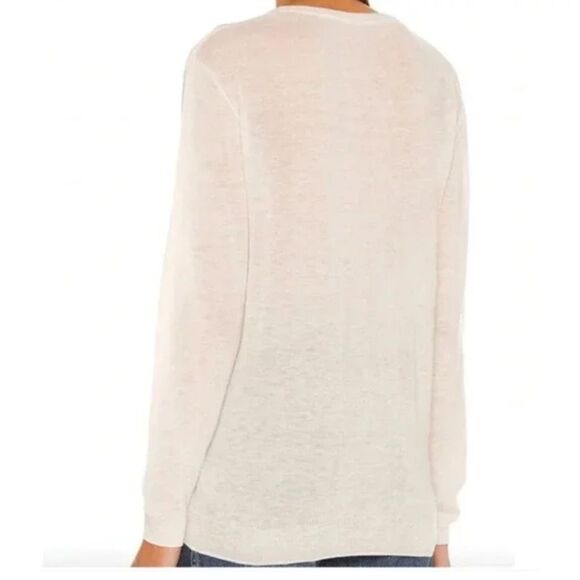 NWT IRO HABY Sweater Cloudy White Size Medium - Picture 4 of 12